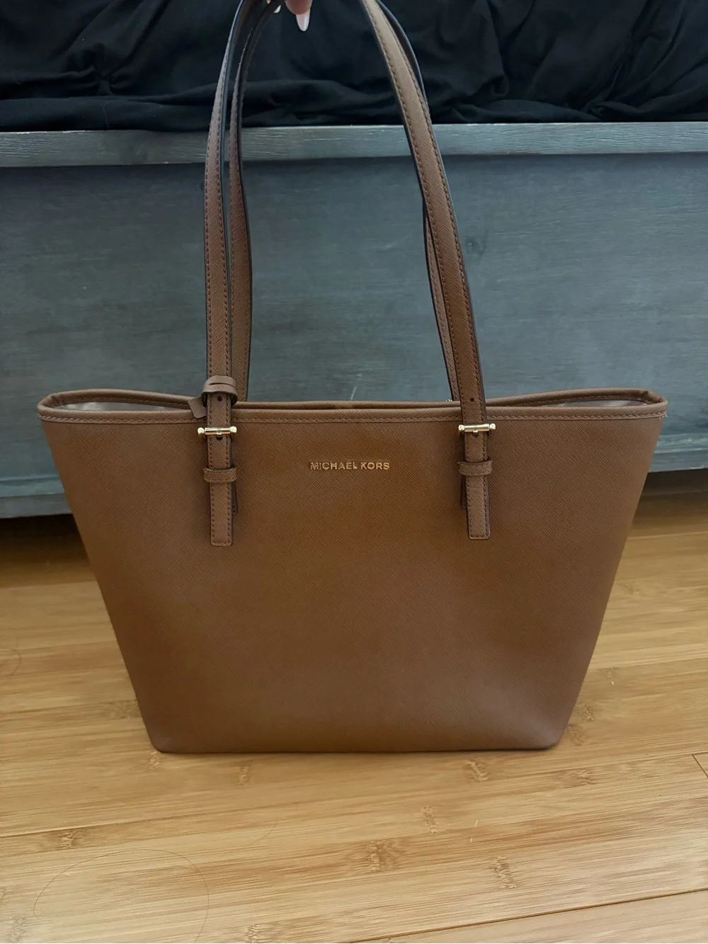 Michael Kors Chestnut Saffiano Leather Tote